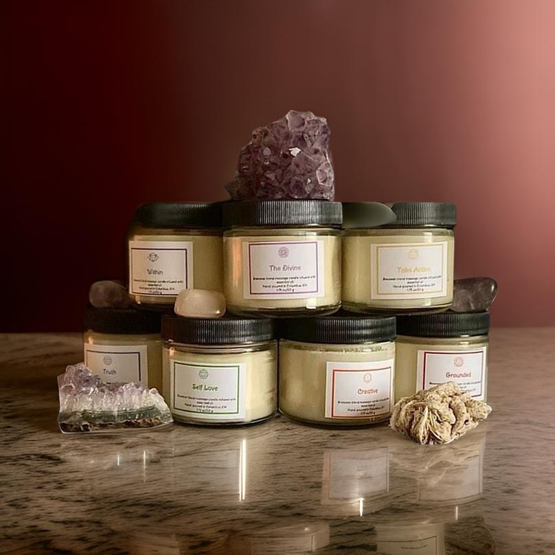 Find Your Balance Massage Candle Collection